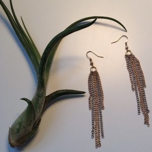 Gold & Silver Chain Earrings